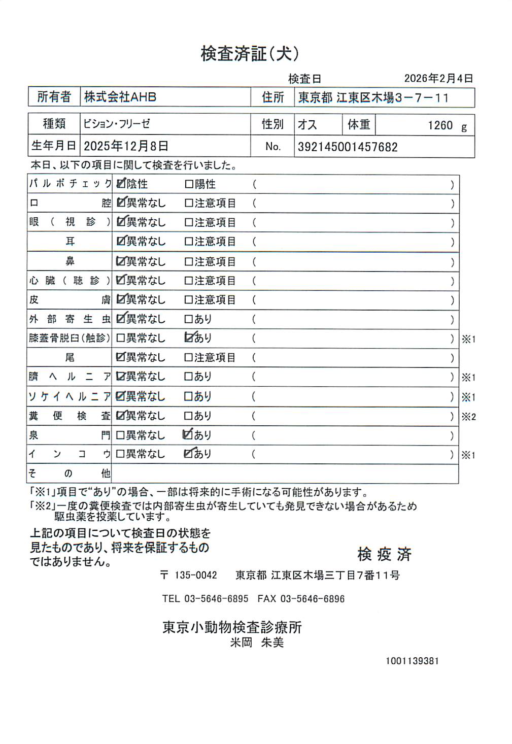 ビション・フリーゼ