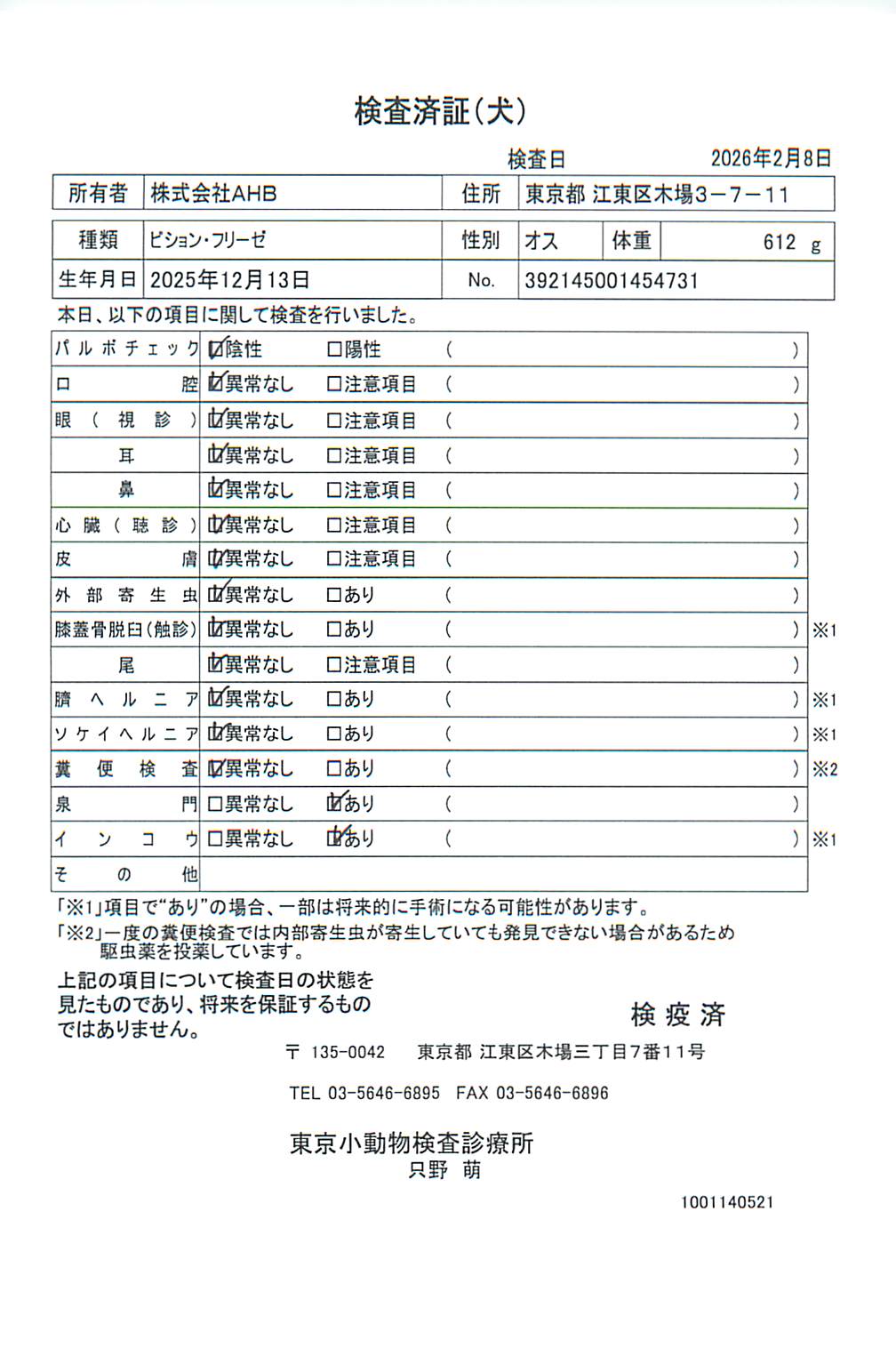 ビション・フリーゼ