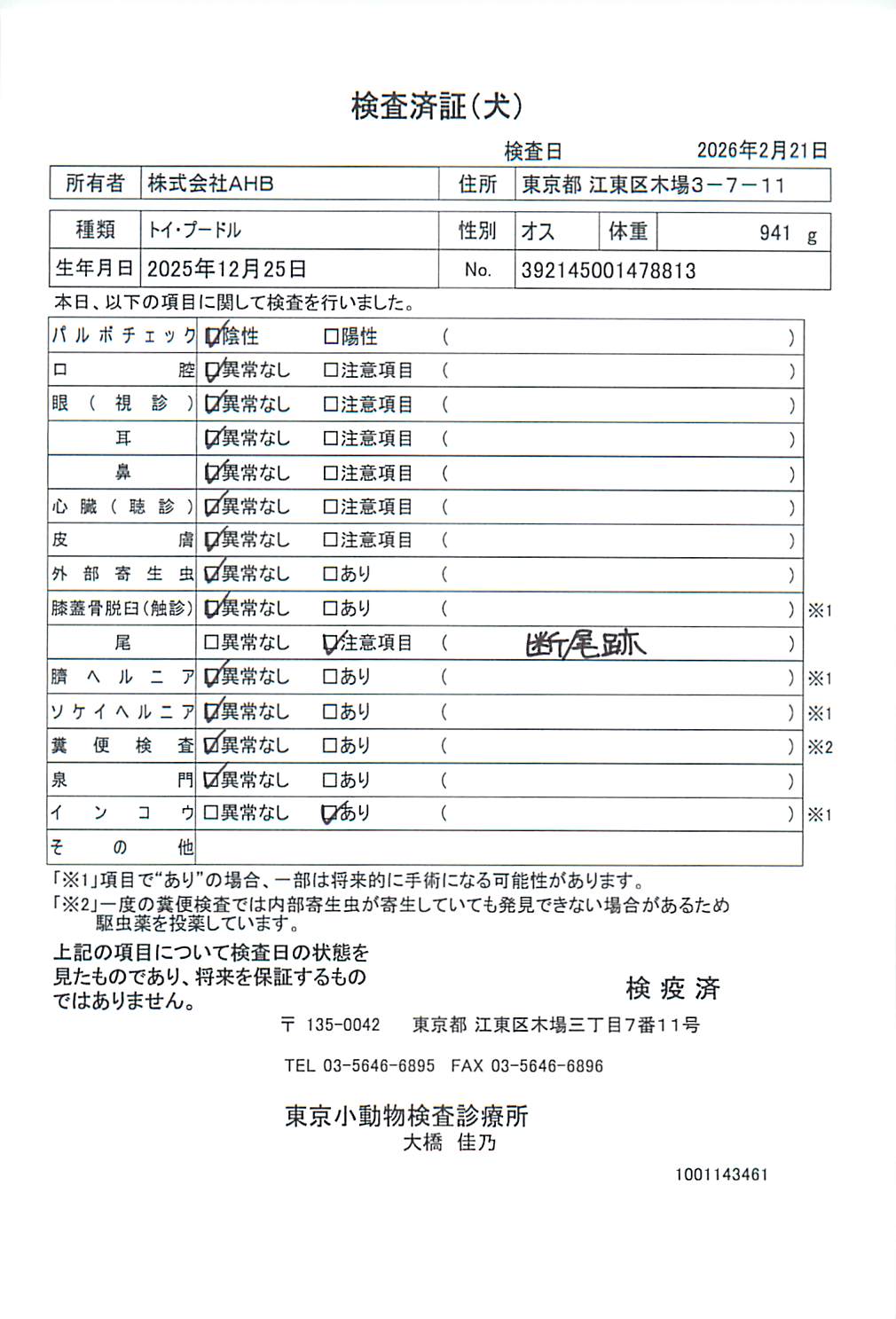トイ・プードル