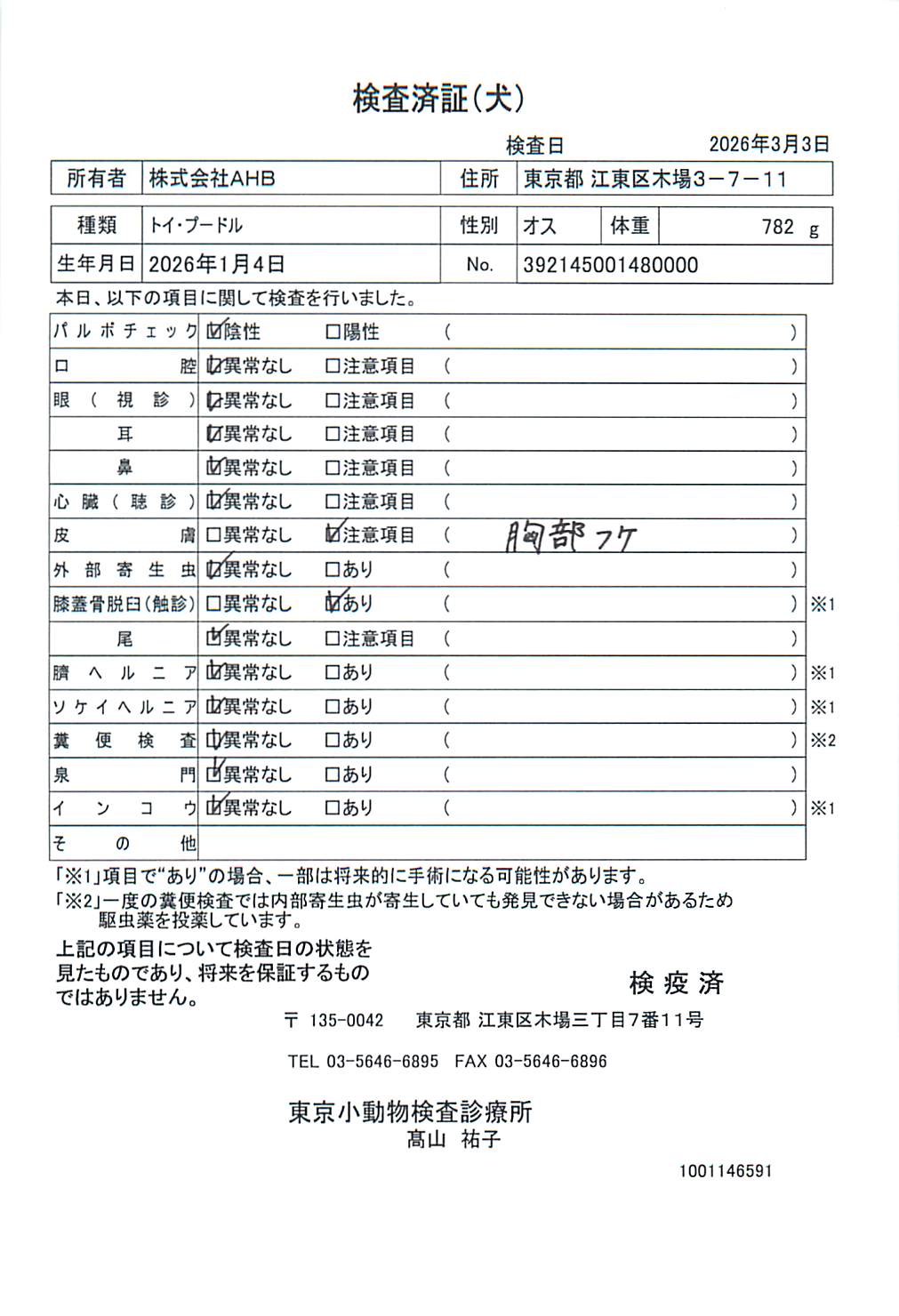 トイ・プードル
