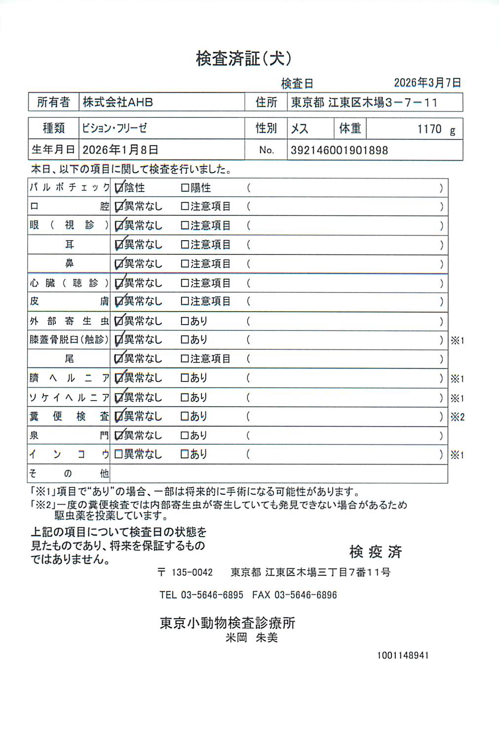 ビション・フリーゼ