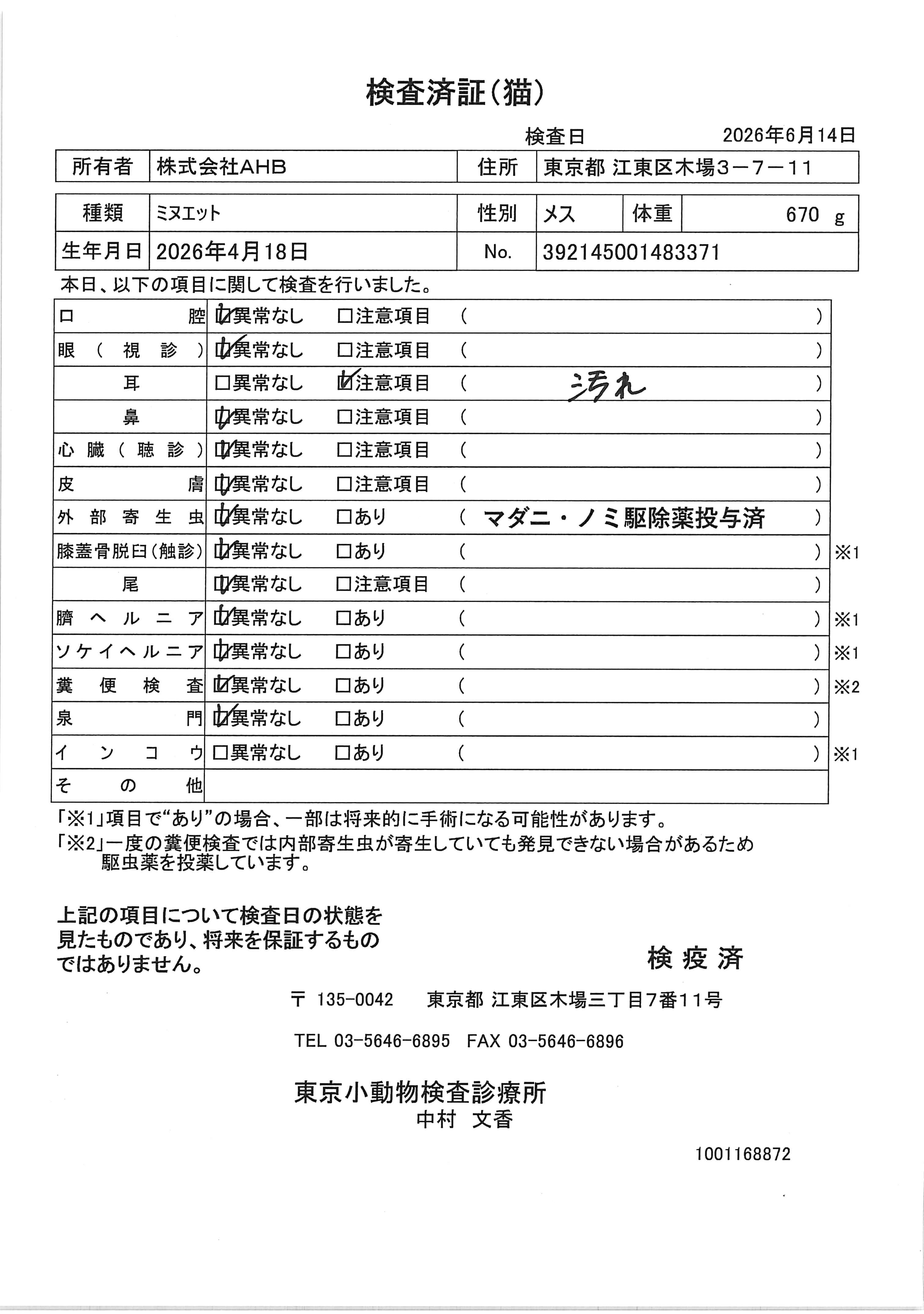 ミヌエット
