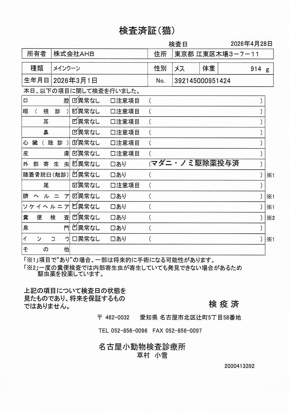 メインクーン