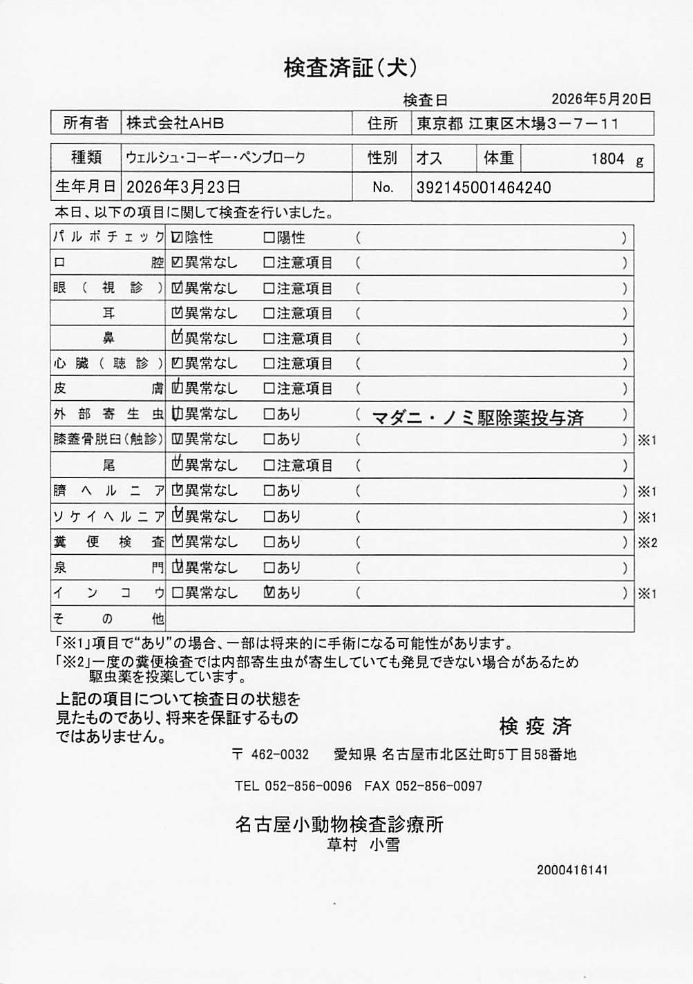 ウェルシュ・コーギー・ペンブローク