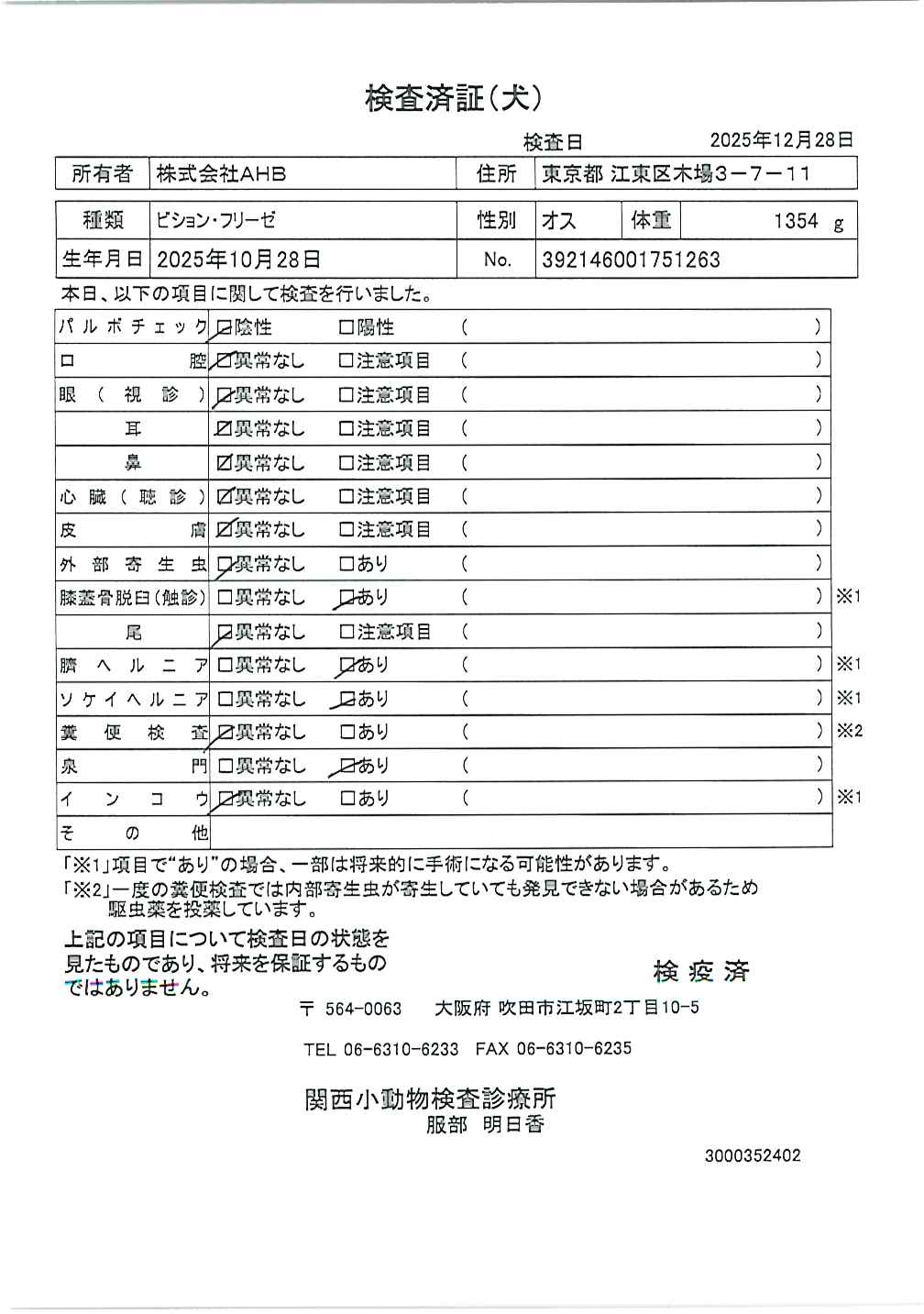 ビション・フリーゼ