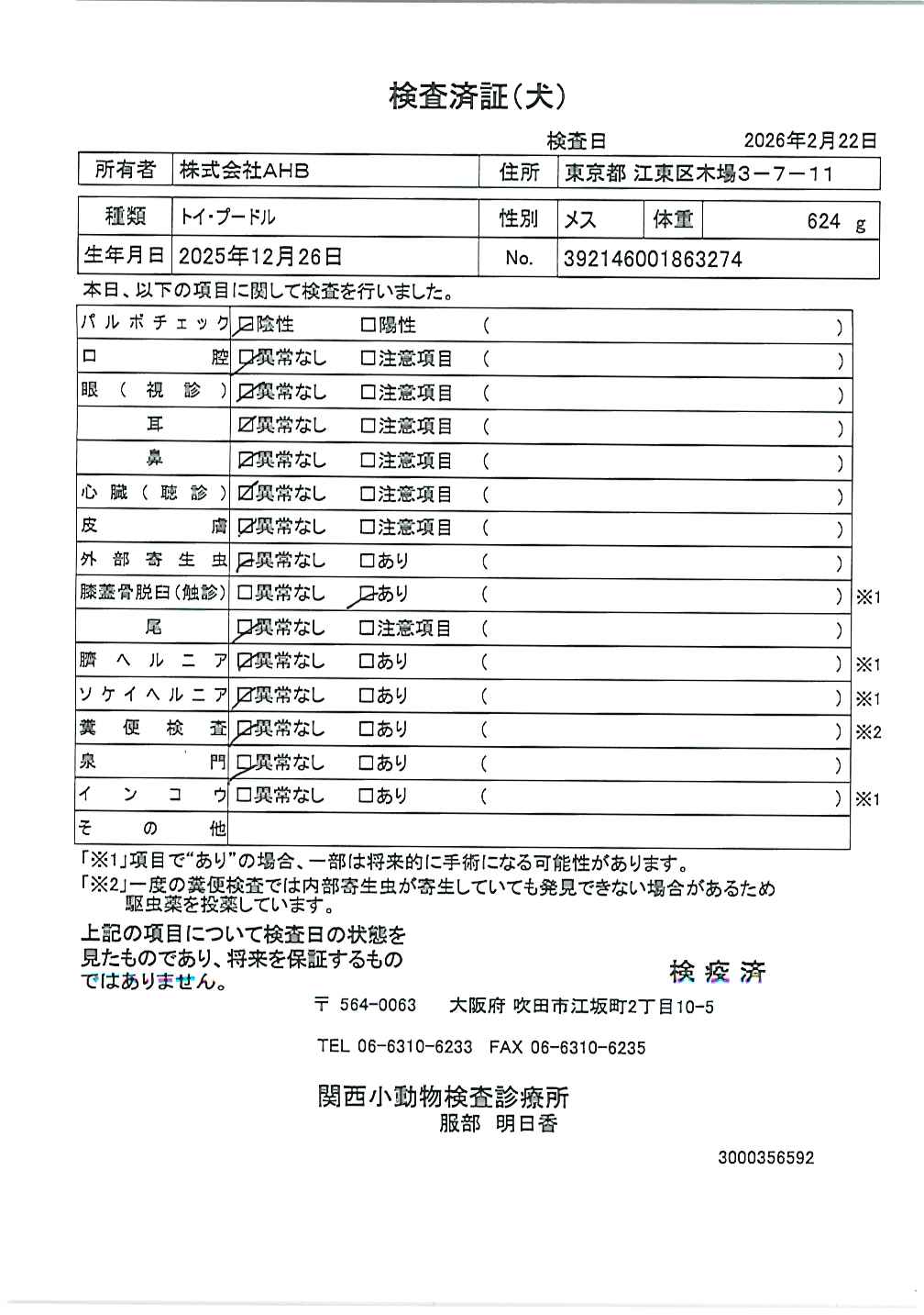 トイ・プードル