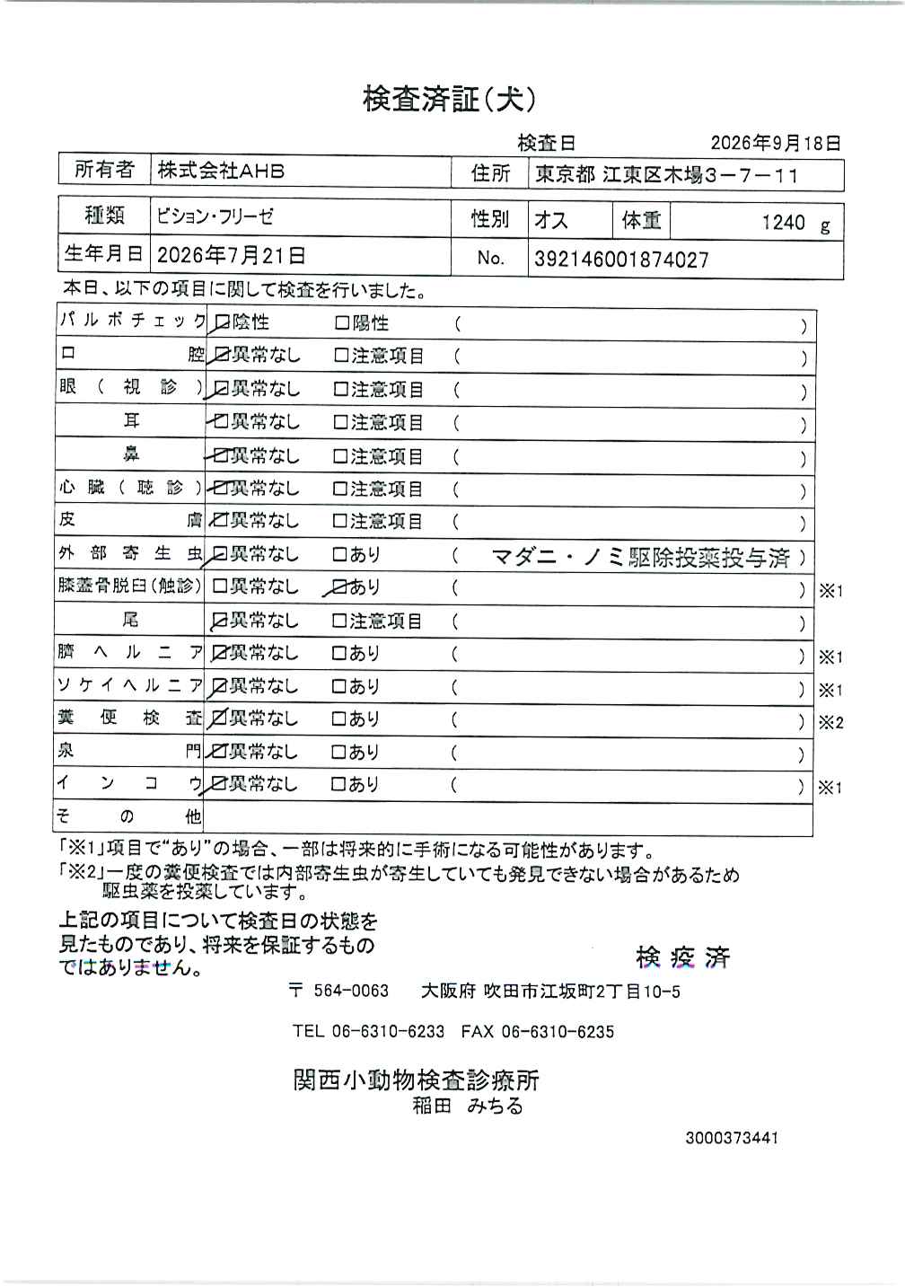 ビション・フリーゼ