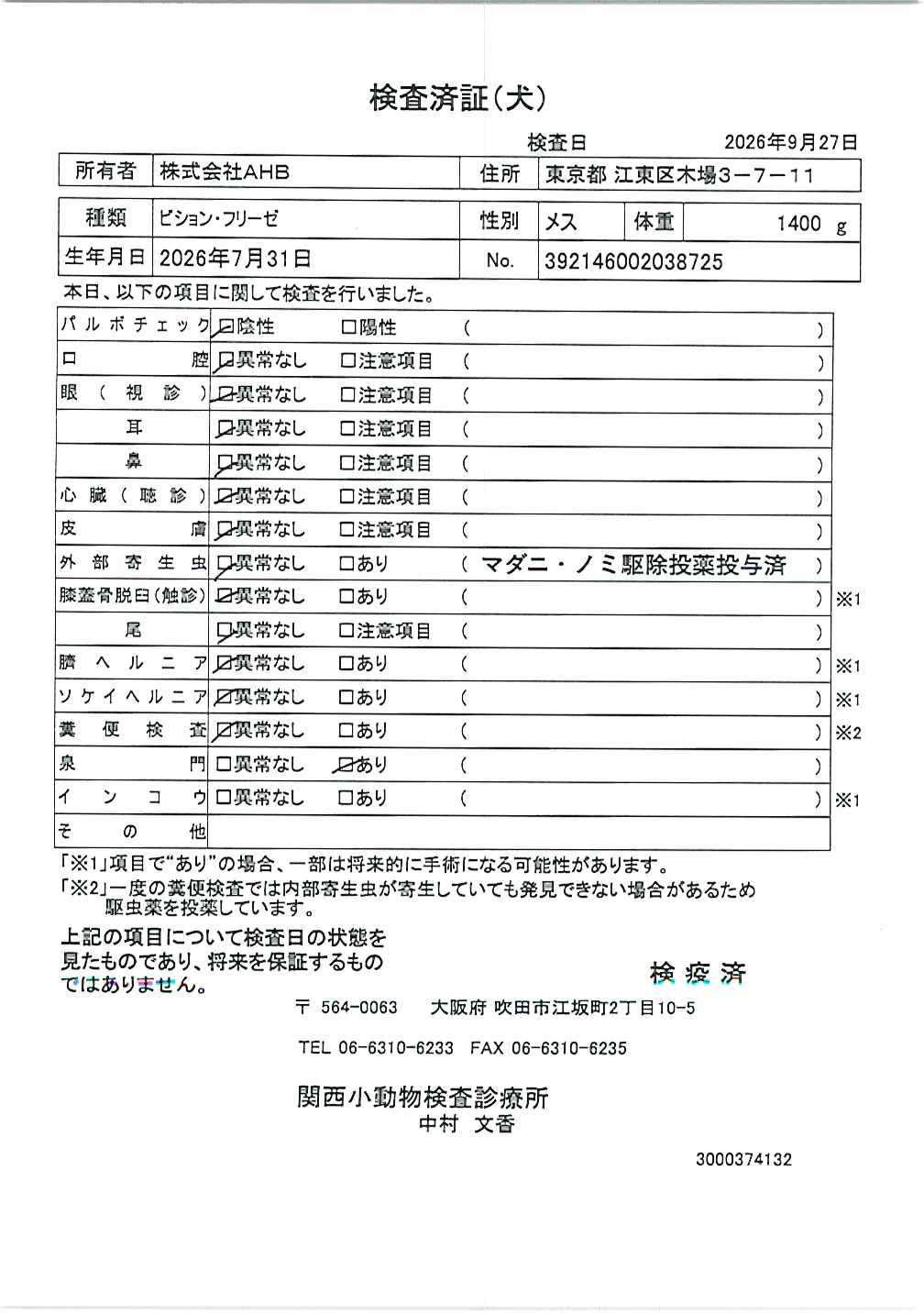 ビション・フリーゼ
