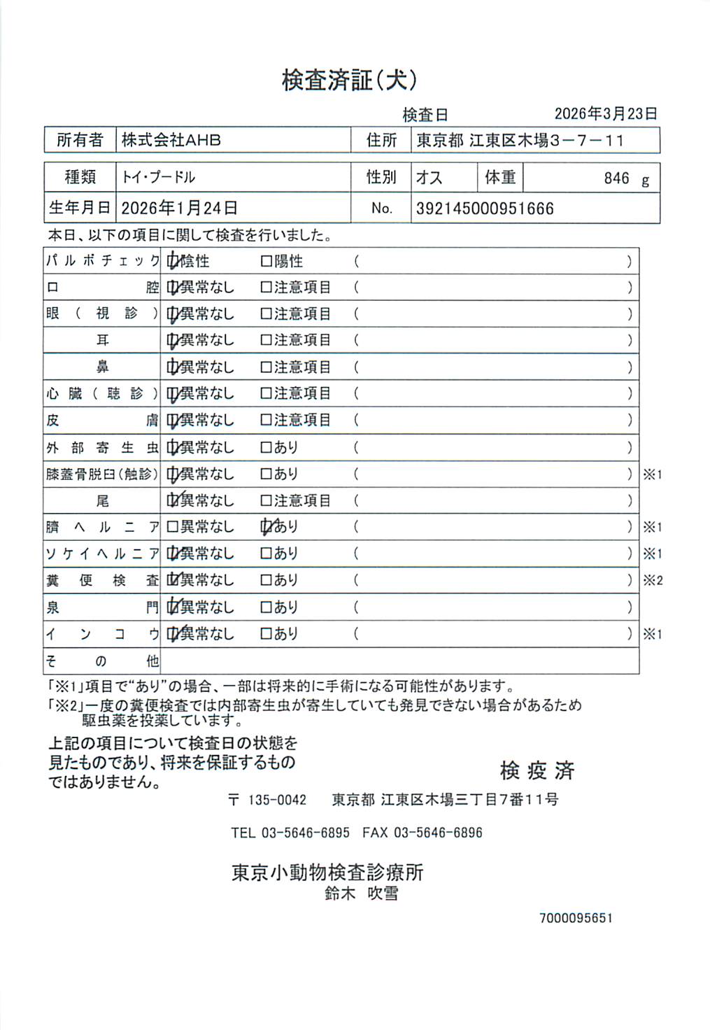 トイ・プードル