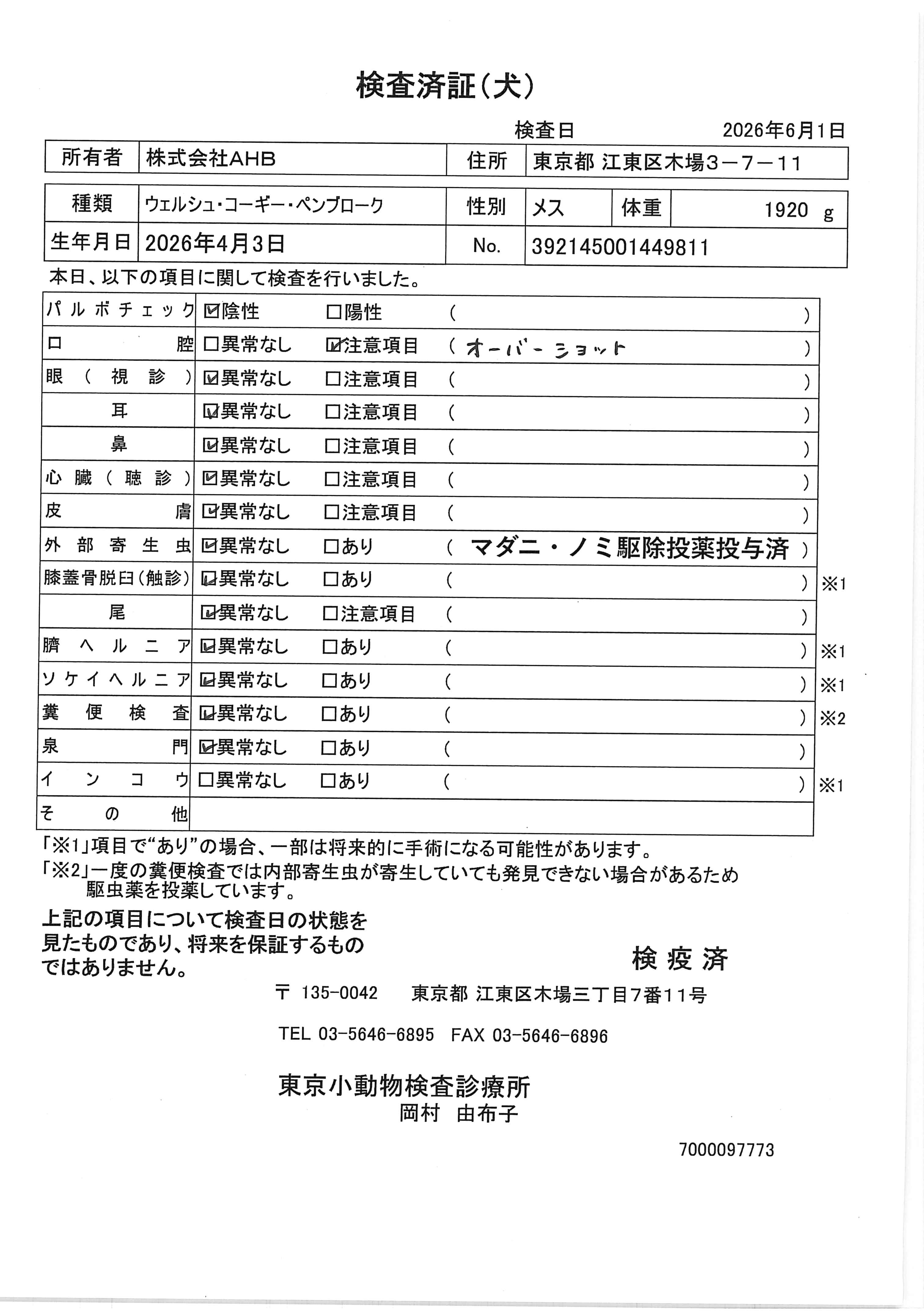 ウェルシュ・コーギー・ペンブローク