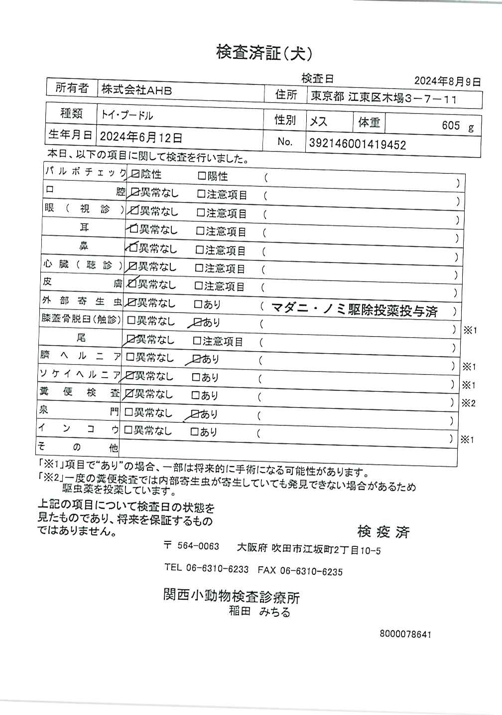 トイ・プードル