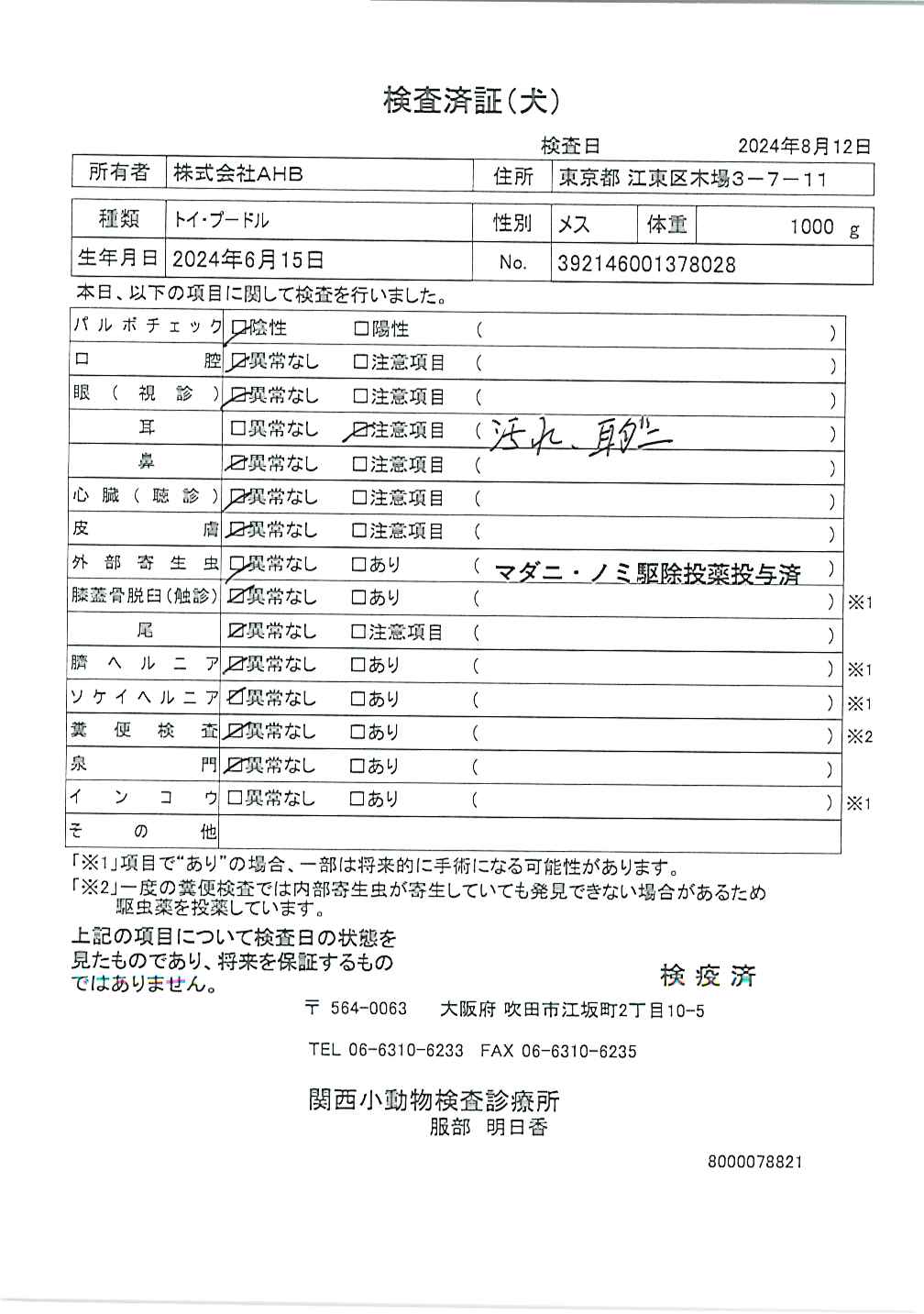 トイ・プードル