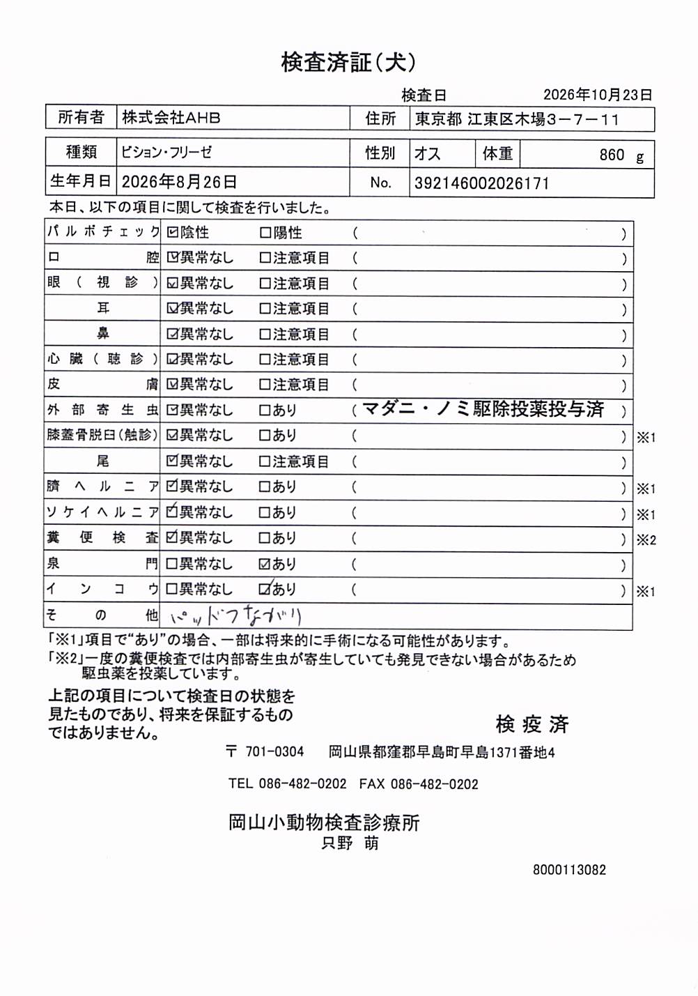 ビション・フリーゼ