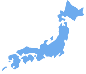 日本全国の地図